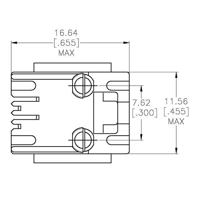 5520257-2 TE Connectivity AMP Connectors  Modular Connector Jacks